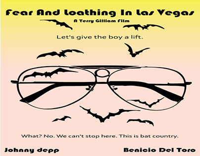 Fear & Loathing In Las Vegas (Minimal Movie Poster)