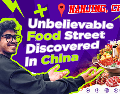 Unbelievable Food Street in China Youtube Thumbnail