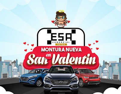 Valentine's day | Día de San Valentín para ESA Comercia