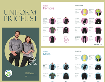 Uniform Pricelist Catalogue