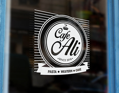 Graphic | Cafe Ali Logo Proposal 2