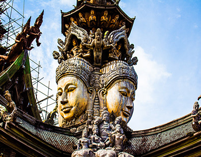 Sanctuary Of Truth Pattaya, Thailand