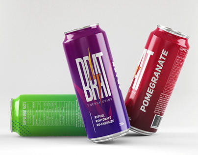 BRAT | Energy Drink | Branding & Identity Design