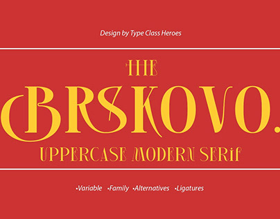 Brskovo - Display Serif