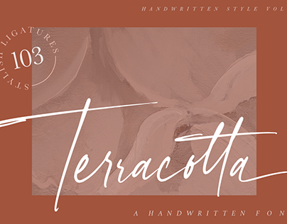 FREE Terracotta - A Handwritten Font