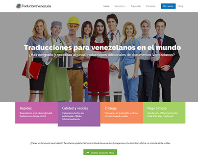 Diseño web para traductoresvenezuela