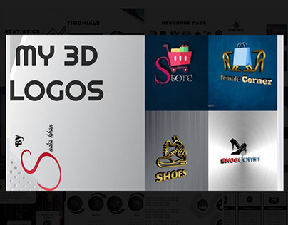 My 3D logos