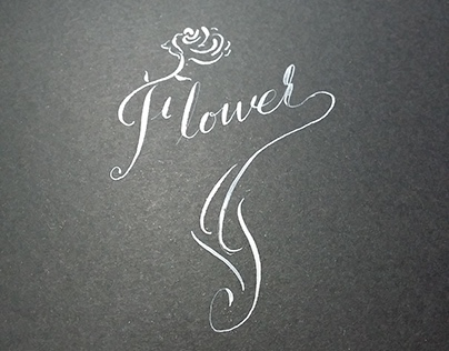 Flower Calligraphy