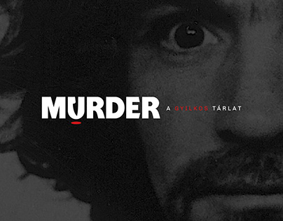 Murder Exhibition Logo & Web Design