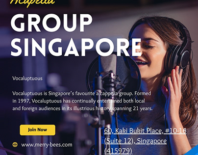 Acapella group singapore