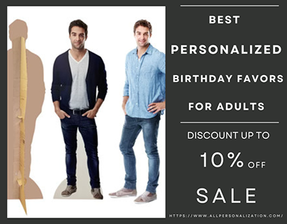 Best Personalized Birthday Favors for Adults