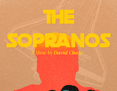 The Sopranos Alternative movie Poster (Sci-Fi Theme)