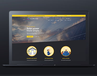 Goodlife Solar Website Design