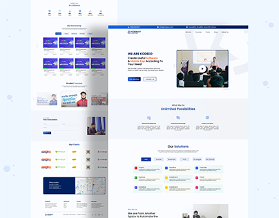 Landing Page for Software Company
