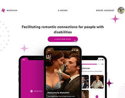 Matchhh - A dating app for people with disabilities.