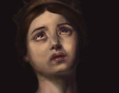 A crown (My version of Guido Reni's work)
