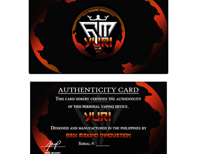 YURI RDA Authentication Card by BMI