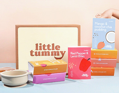 Little Tummy - Kids Meals / Food Branding and Packaging