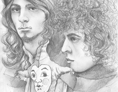 Marc Bolan Illustrations