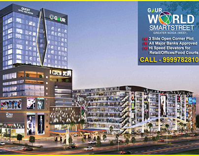 Gaur World SmartStreet Greater Noida West