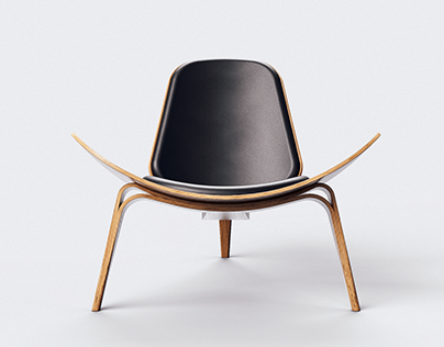 CH07 The Shell Chair - 3D Model