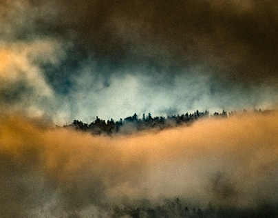 Gorce Mountains - Sunset - Storm