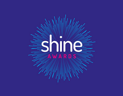 Shine employee awards ceremony branding