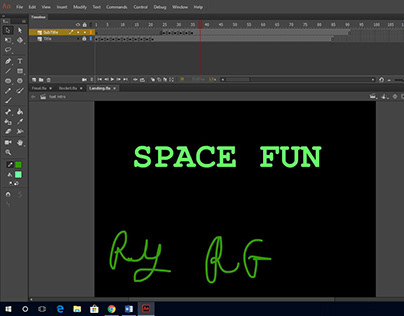 Space Fun Animation