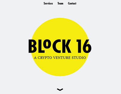 Block 16 - A Crypto Venture Studio