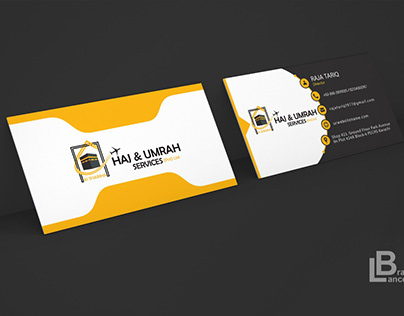 Business Card For Hajj Company
