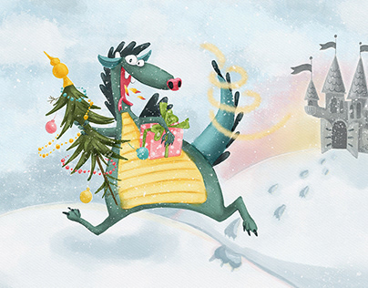 Year of the Green Dragon | Children's illustrations