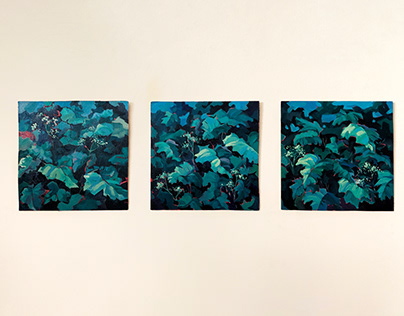 Triptych "Ivy"