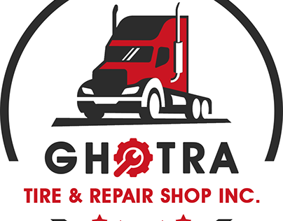 Tyre & Repair Shop Logo Design