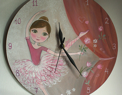 Children room wall clocks