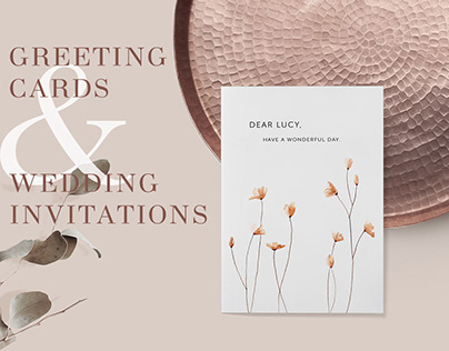 Greeting cards & Wedding invitations / vol.2
