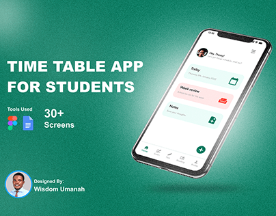 TIME TABLE APP FOR STUDENT