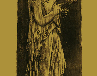 Woodcut of Greek Bas-relief