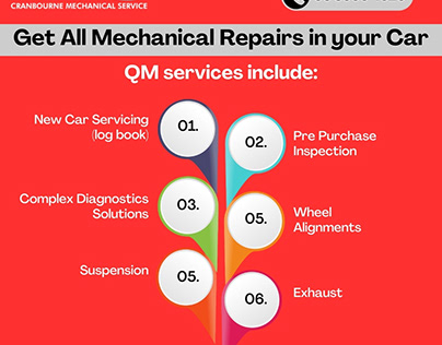 Try to all Mechanical Repairs in your car