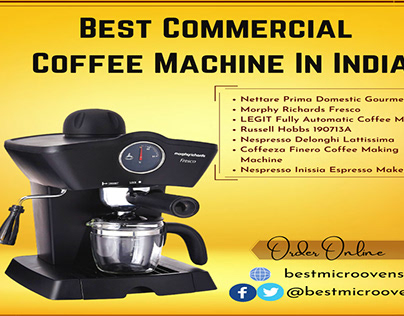 Best Commercial Coffee machine In india