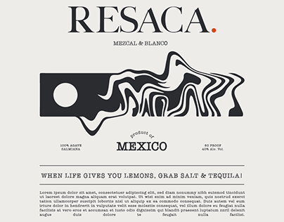 Resaca Tequila Brand - Brand Identity