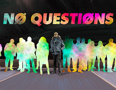 No Questions by Moe Moks (promo art)
