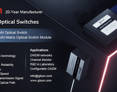 MEMS Optical Switch 1xN, MxN Matrix Optical Switches