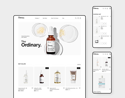 The ordinary website | E-commerce