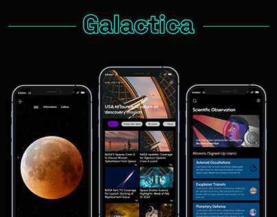 Galactica (A Space Exploration App)
