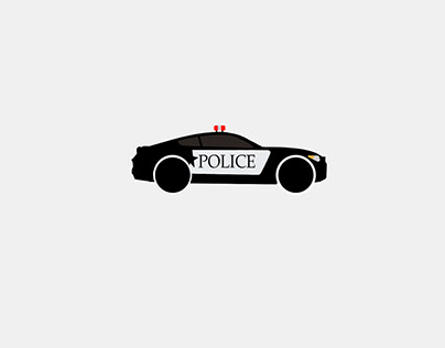 Police car logo