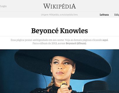 Beyoncé – Wikipédia, a enciclopédia livre