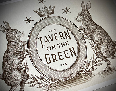 Tavern on the Green Easter Illustrated by Steven Noble