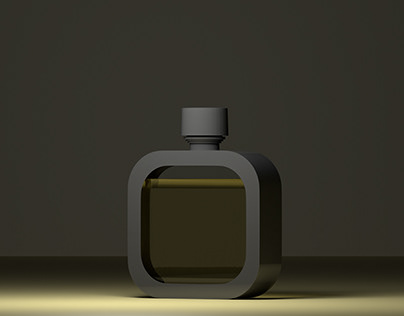 New 3D Cosmetic Bottle