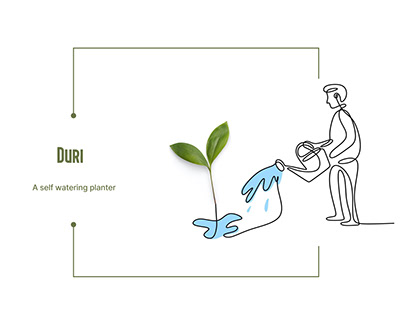 Duri_Self watering planter