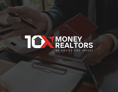 10X MONEY REALTORS Logo Design
